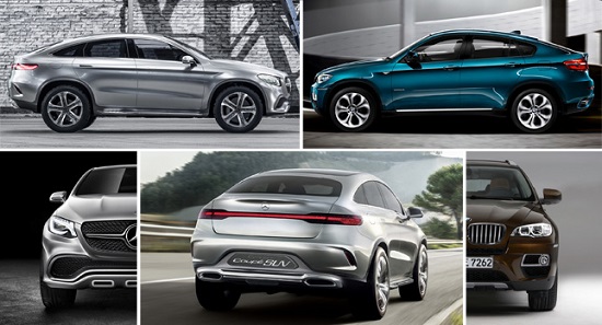 Xe SUV coupe của Mercedes quá giống BMW X6?